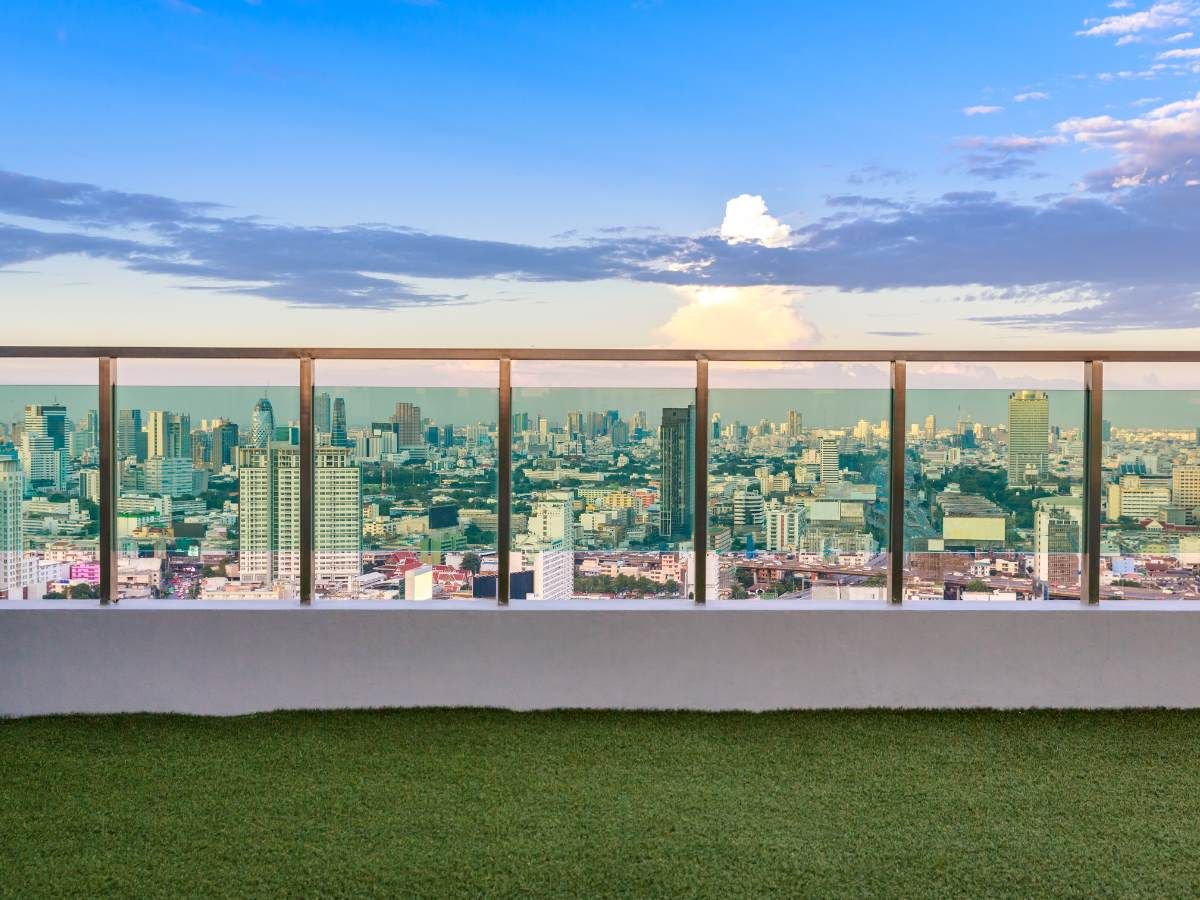 Creating a Lush Balcony Garden With Fake Turf